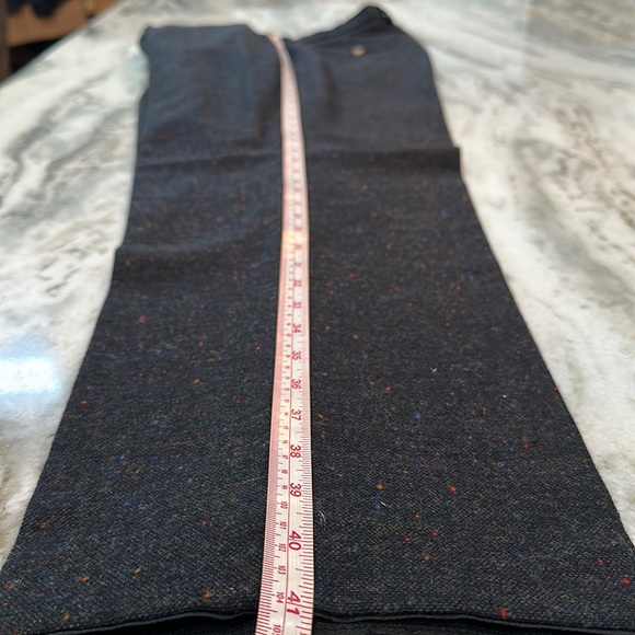 Designer Custom 3 Piece Suit Dark Navy (multicolored dots)•Fully Lined - Picture 6 of 7